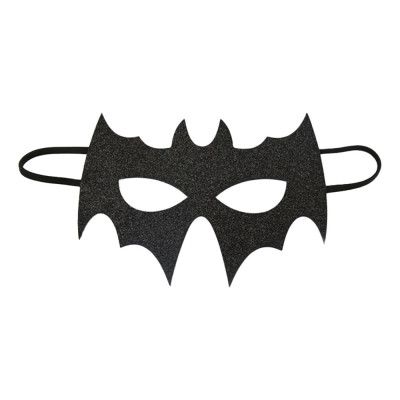 Batman Glittrig Ögonmask Barn - One size