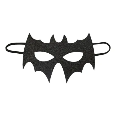Batman Glittrig Ögonmask Barn - One size