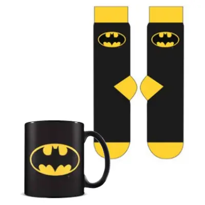 Batman - Logo - Mug 315ml And Socks 41-45