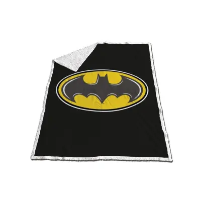 Batman - Logo - Sherpa Blanket 130x170cm