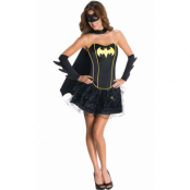 Batgirl Korsett Maskeraddräkt