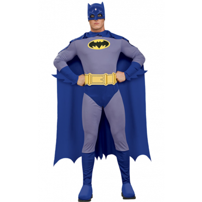 Batman Retro Maskeraddräkt S
