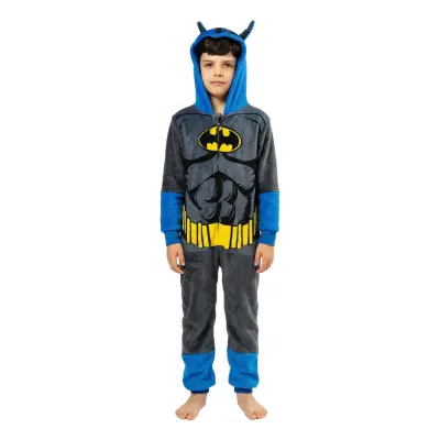 Onesie Batman™ Barn Maskeraddräkt - Large