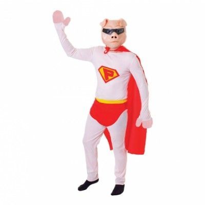 Supergrisen Maskeraddräkt - One size