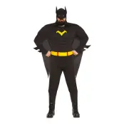 Superhjälte Svart Plus-size Maskeraddräkt - Plus-size