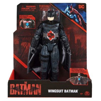 Batman Movie Wingsuit Batman med ljud och ljus 30cm