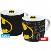 Batman - Batman Logo Heat Change Mug