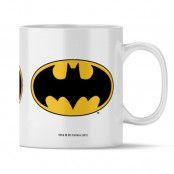 DC Comic - Batman Logo White Mug