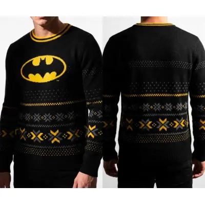 Dc - Batman - Men Christmas Sweaters (M)