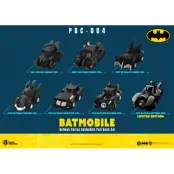 Dc - Batman Series Batmobile Pull Back Car - Set 6 Fig. Blind Box 5Cm