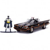 DC Comics Batman Batmobile Metal 1966 car + figure set