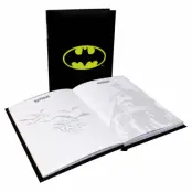 DC Comics Batman logo light notebook