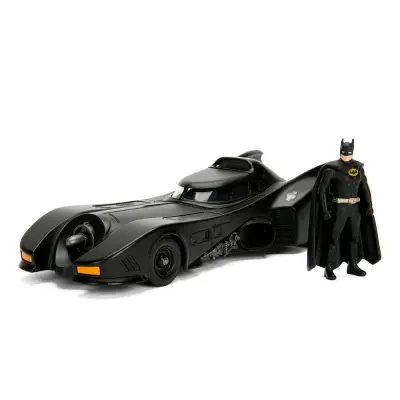 DC Comics Batmovil metal car + Batman figure set