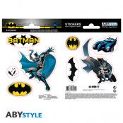 DC Comics Stickers 16x11cm/ 2 sheets Batman and Logo