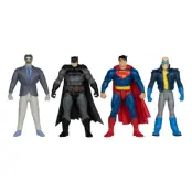 DC Direct Page Punchers Action Figure 4-Pack Batman & Son of Batman & Superman & Joker 7 cm