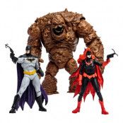 DC Multiverse Action Figures Multipack Clayface, Batman & Batwoman