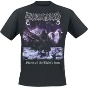 Dissection T-shirt - Storm of the light's bane - S 5XL - för Herr - svart