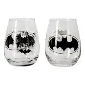 Dryckesglas Batman - 2-pack