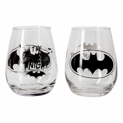 Dryckesglas Batman - 2-pack