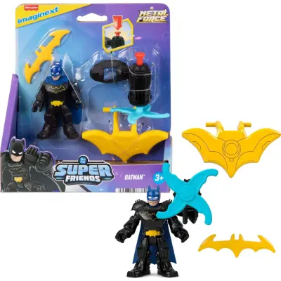 Fisher-Price Imaginext DC: Batman Super Friends - Metal Force Figure (JDK91)