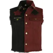 Batman - DC Comics Väst - Harley Quinn Mad Love - S XXL - för Dam - svart/röd