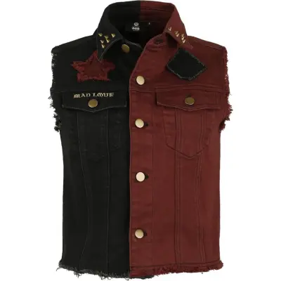 Batman - DC Comics Väst - Harley Quinn Mad Love - S XXL - för Dam - svart/röd