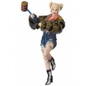 Birds Of Prey MAF EX Action Figure Harley Quinn Caution Tape Jacket Ver. 15 cm