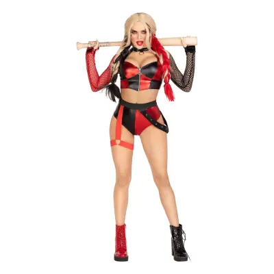 Dangerous Girl Deluxe Maskeraddräkt - Large