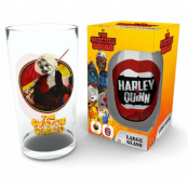 DC COMICS - Large Glass - 400ml - Harley Quinn