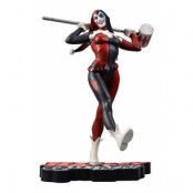 DC Direct Resin Statue Harley Quinn: Red White & Black
