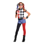 Harley Quinn Barn Maskeraddräkt - Large