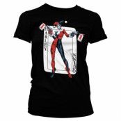 Harley Quinn Card Games Girly Tee, T-Shirt