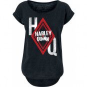 Harley Quinn - DC Comics T-shirt - Logo - S XXL - för Dam - svart