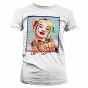 Harley Quinn Kiss Girly Tee, T-Shirt