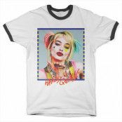 Harley Quinn Kiss Ringer Tee