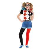 Harley Quinn Klassisk Barn Maskeraddräkt - XX-Large