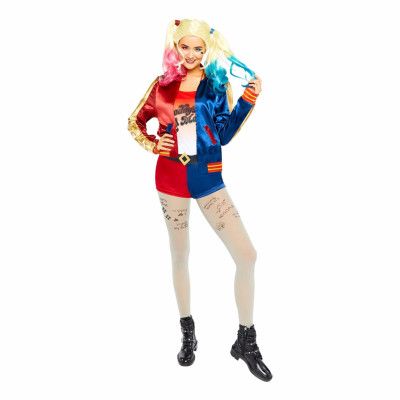 Harley Quinn Suicide Maskeraddräkt - Medium/Large