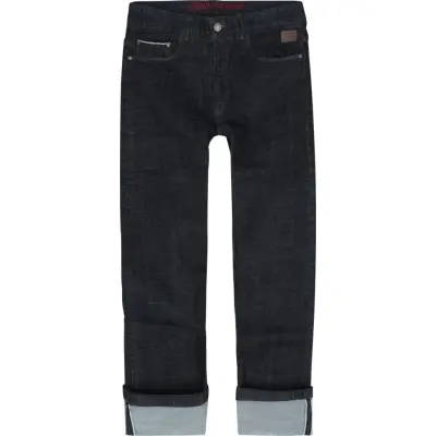 King Kerosin - Rockabilly Jeans - Robin With Chinchback - W30L32 W40L32 - för Herr - mörkblå