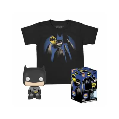 Pocket Pop! & Tee (Child): DC - Batman (Special Edition) Vinyl Figure & T-Shirt (XL)