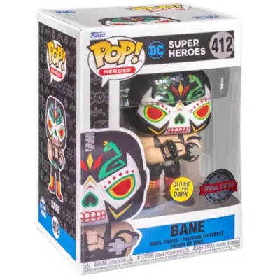 POP DC Super Heroes - Bane (Dia De Los GITD) #412