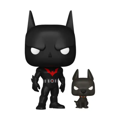 Pop! Heroes: Batman Beyond - Batman (Terry McGinnis) with Ace #627 Vinyl Figures