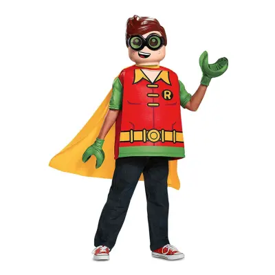 LEGO Robin Barn Maskeraddräkt - Medium