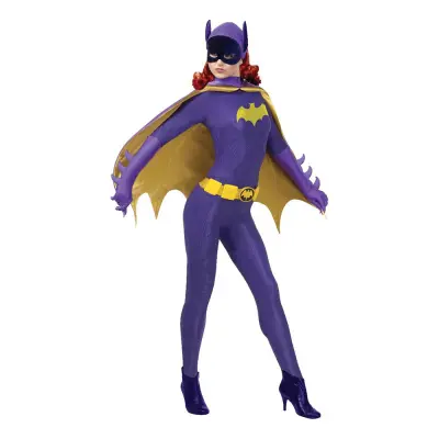 Retro Batgirl Dam Maskeraddräkt - Small