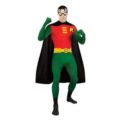 Robin Second Skin Maskeraddräkt - Small