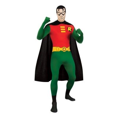 Robin Second Skin Maskeraddräkt - X-Large