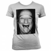 Robin Williams Face Up Girly T-Shirt, T-Shirt