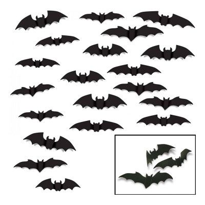 Stora Fladdermöss Dekoration - 20-pack