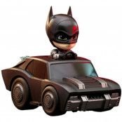 The Batman Cosbaby Mini Figure Set Batman & Batmobile 12 cm