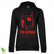 The Batman Layered Logo Girls Hoodie