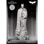 The Dark Knight Rises Master Craft Statue The Dark Knight Memorial Batman White Faux Marble Texture